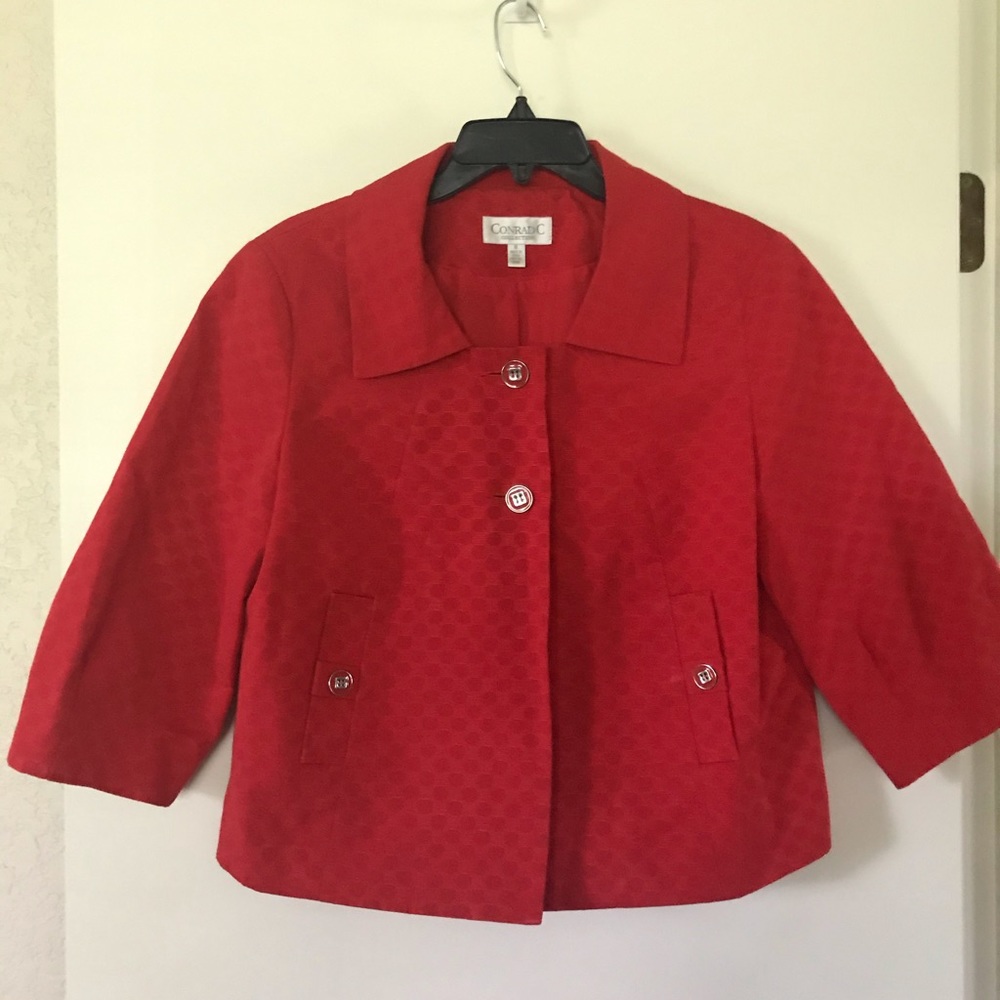 Red Jackie o jacket